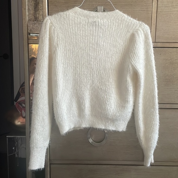 Off white cardigan, size M; new - Picture 3 of 7